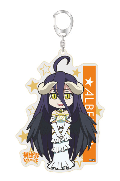 Isekai Quartet Acrylic Keychain (2) Albedo