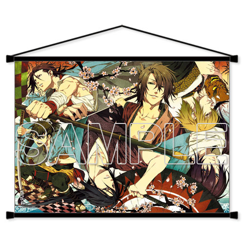 Hakuouki - Wall Scroll -Hyakka Ryoran-