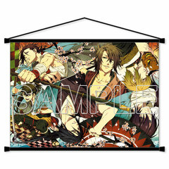 Hakuouki - Wall Scroll -Hyakka Ryoran-