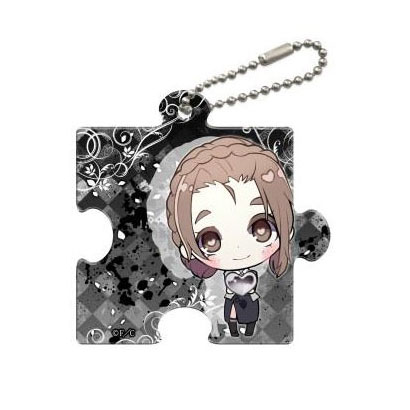 Caligula Puzzle-shaped Clear Charm Suzuna Kagura (SD)