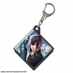 Hakuouki Shinkai Pukutto Keychain Part.2 Design 09 (Hajime Saitou /Western Style)