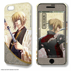 DezaJacket Hakuouki Shinkai iPhone 7/8 Case & Protection Sheet Design 06 (Chikage Kazama)