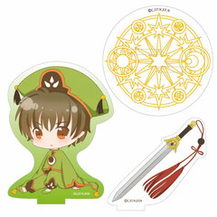 Cardcaptor Sakura: Clear Card Acrylic Stand 100mm Mini Chara Syaoran Li