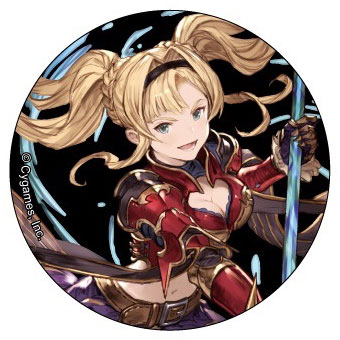 GRANBLUE FANTASY 54mm Tin Badge Zeta
