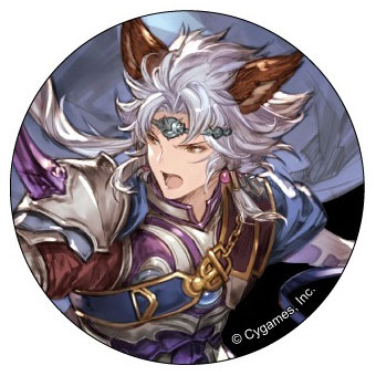 GRANBLUE FANTASY 54mm Tin Badge Seruel
