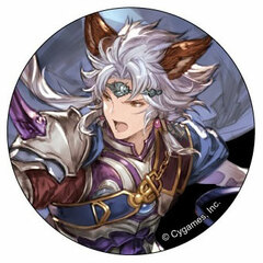 GRANBLUE FANTASY 54mm Tin Badge Seruel