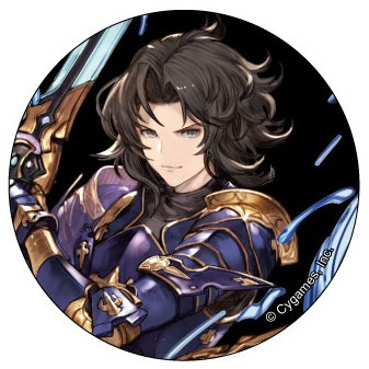 GRANBLUE FANTASY 54mm Tin Badge Lancelot