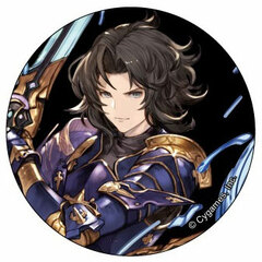 GRANBLUE FANTASY 54mm Tin Badge Lancelot