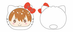 Ensemble Stars! x Sanrio Characters - Omanjuu Niginigi Mascot 13. Chiaki Morisawa