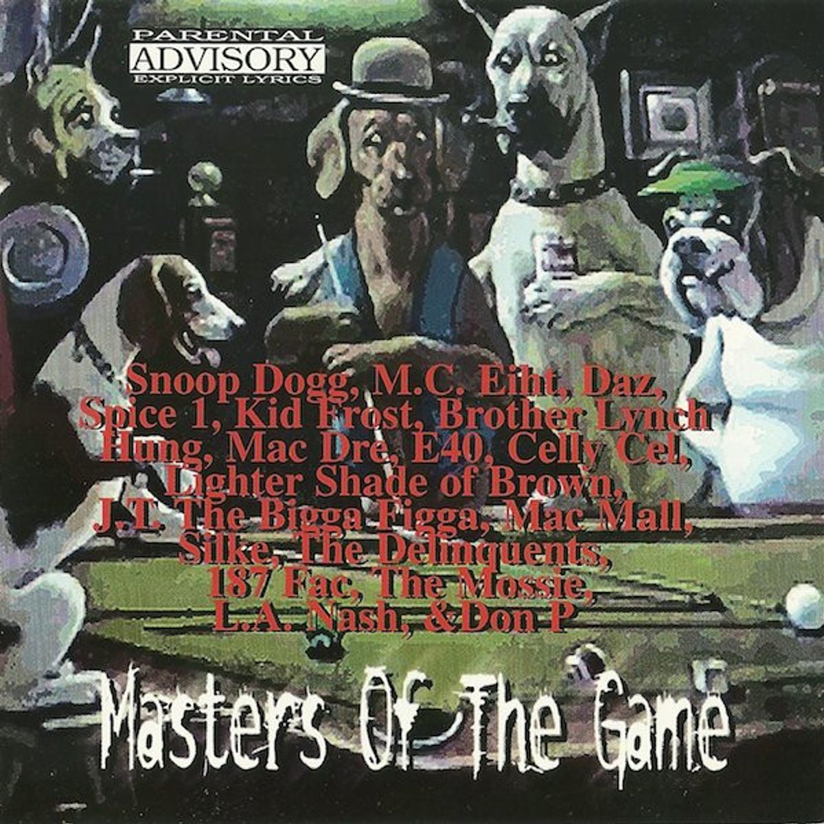 Masters Of The Game (CD) [Explicit]