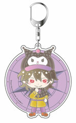 Ensemble Stars! x Sanrio Characters Deka Keychain UNDEAD x KUROMI Rei Sakuma