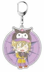 Ensemble Stars! x Sanrio Characters Deka Keychain UNDEAD x KUROMI Kaoru Hakaze