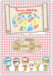 Ensemble Stars! x Sanrio Characters Acrylic Diorama Ryuseitai x HELLO KITTY
