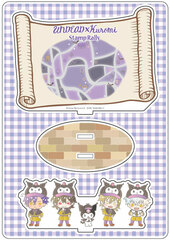 Ensemble Stars! x Sanrio Characters Acrylic Diorama UNDEAD x KUROMI