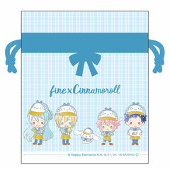 Ensemble Stars! x Sanrio Characters Drawstring Bag fine x CINNAMOROLL