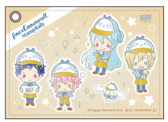 Ensemble Stars! x Sanrio Characters Synthetic Leather Pass Case fine x CINNAMOROLL