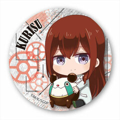 Gyugyutto Tin Badge - Steins;Gate 0: Kurisu Makise