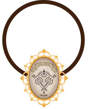 Dasshu! - Jewel Hair Tie: Salchie