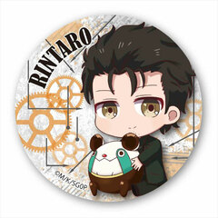 Gyugyutto Tin Badge - Steins;Gate 0: Rintaro Okabe