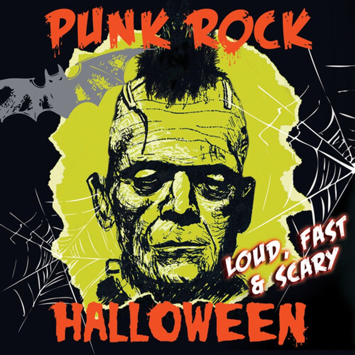 Punk Rock Halloween: Loud, Fast & Scary (CD)