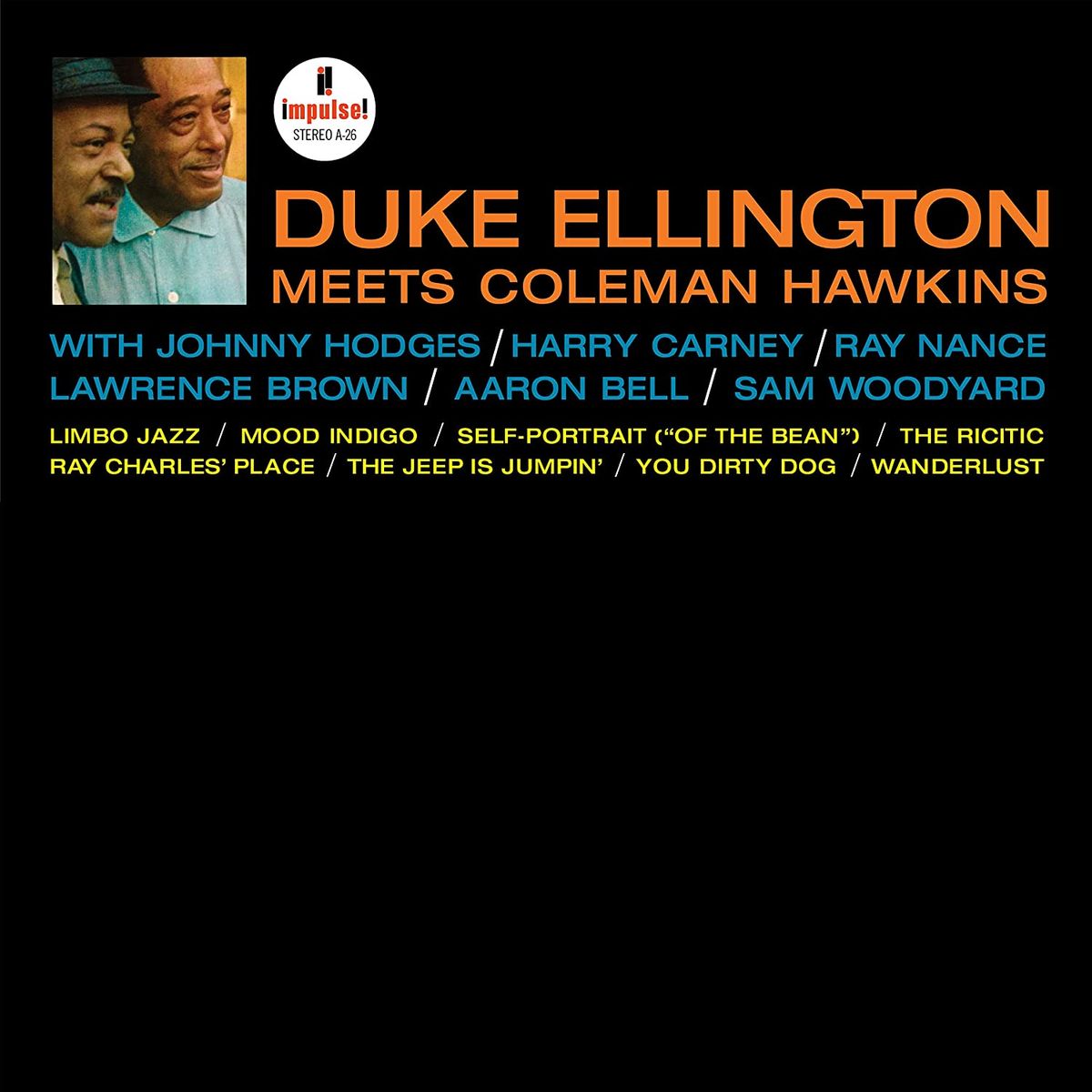 Duke Ellington Meets Coleman Hawkins [180 Gram Vinyl] (LP)