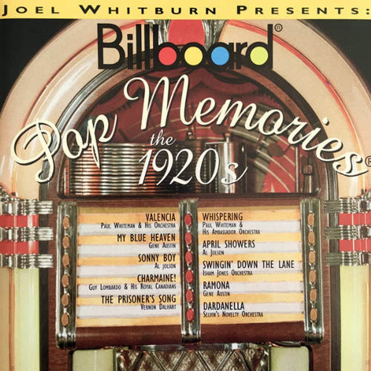 Billboard Pop Memories - The 1920s (CD)