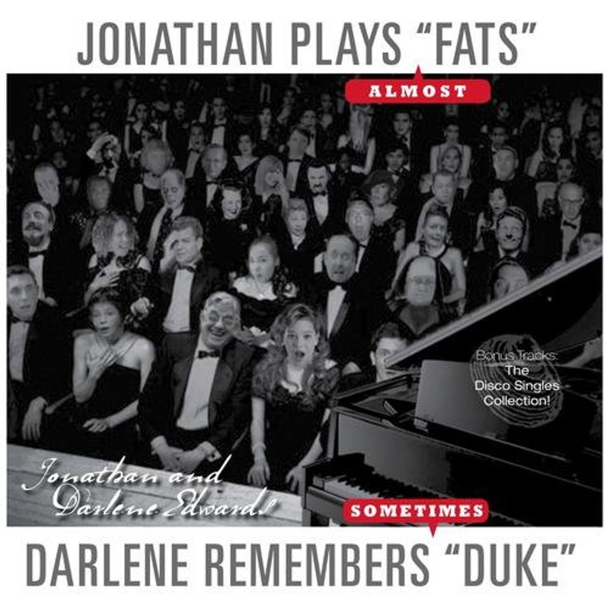 Jonathan Plays Fats (Almost) & Darlene Remembers Duke (Sometimes) (CD)