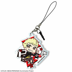 PERSONA5 the Animation - Acrylic Earphone Jack Accessory: Design 02 (Ryuji Sakamoto / Chibi Chara)