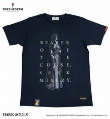 Dark Souls x TORCH TORCH - Emerald Herald T-shirt: Navy / S Size