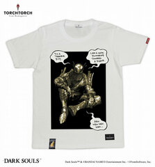 Dark Souls x TORCH TORCH - Knight Lautrec of Carim T-shirt: White / XL Size