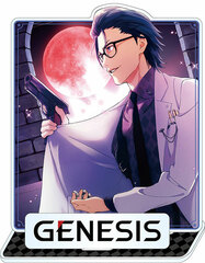 Yumeiro Cast - Deka Acrylic Stand: Genesis Takuma Haiba Romeo & ... Awakened ver.