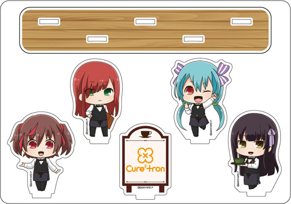 Band Yarouze! - Acrylic Diorama: Cure2tron