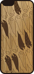 Bungou to Alchemist - iPhone Wood Case: Toshokan no Niwa ni Seisoku suru Seibutsu iPhone 6/6s