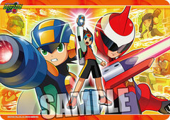 Character All Purpose Rubber Mat - Mega Man Battle Network