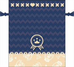 DAME x PRINCE ANIMECARAVAN - Drawstring Bag: Serenfaren