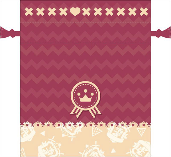 DAME x PRINCE ANIMECARAVAN - Drawstring Bag: Miridonia