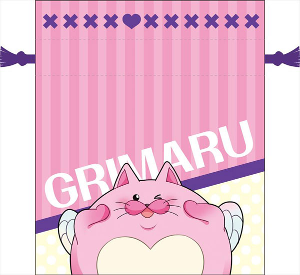 DAME x PRINCE ANIMECARAVAN - Drawstring Bag: Grimaru