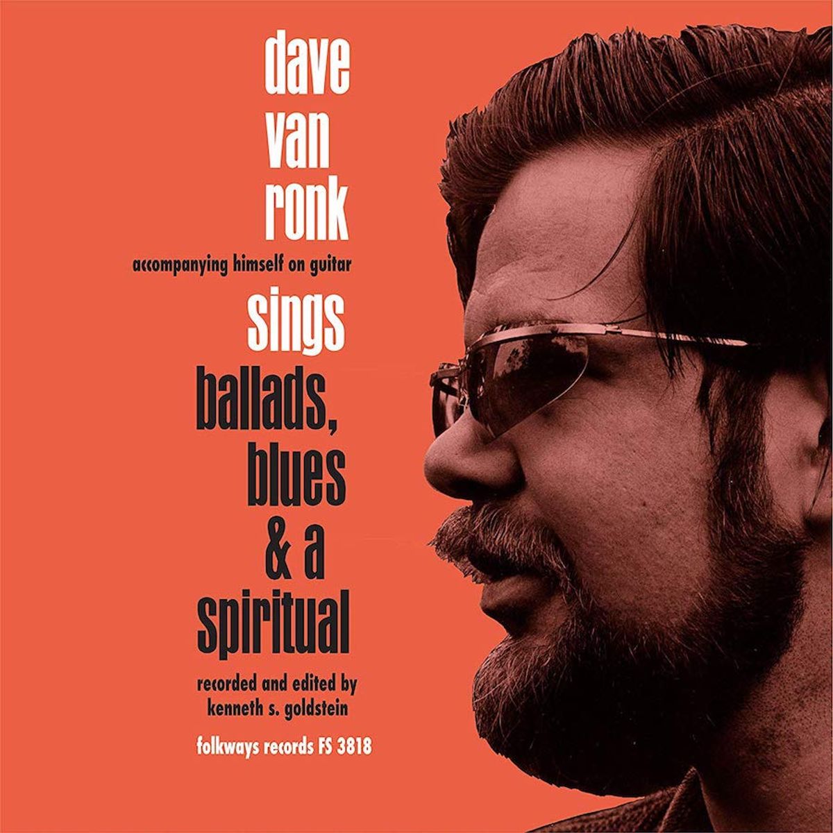 Dave Van Ronk Sings Ballads, Blues & A Spiritual (LP)