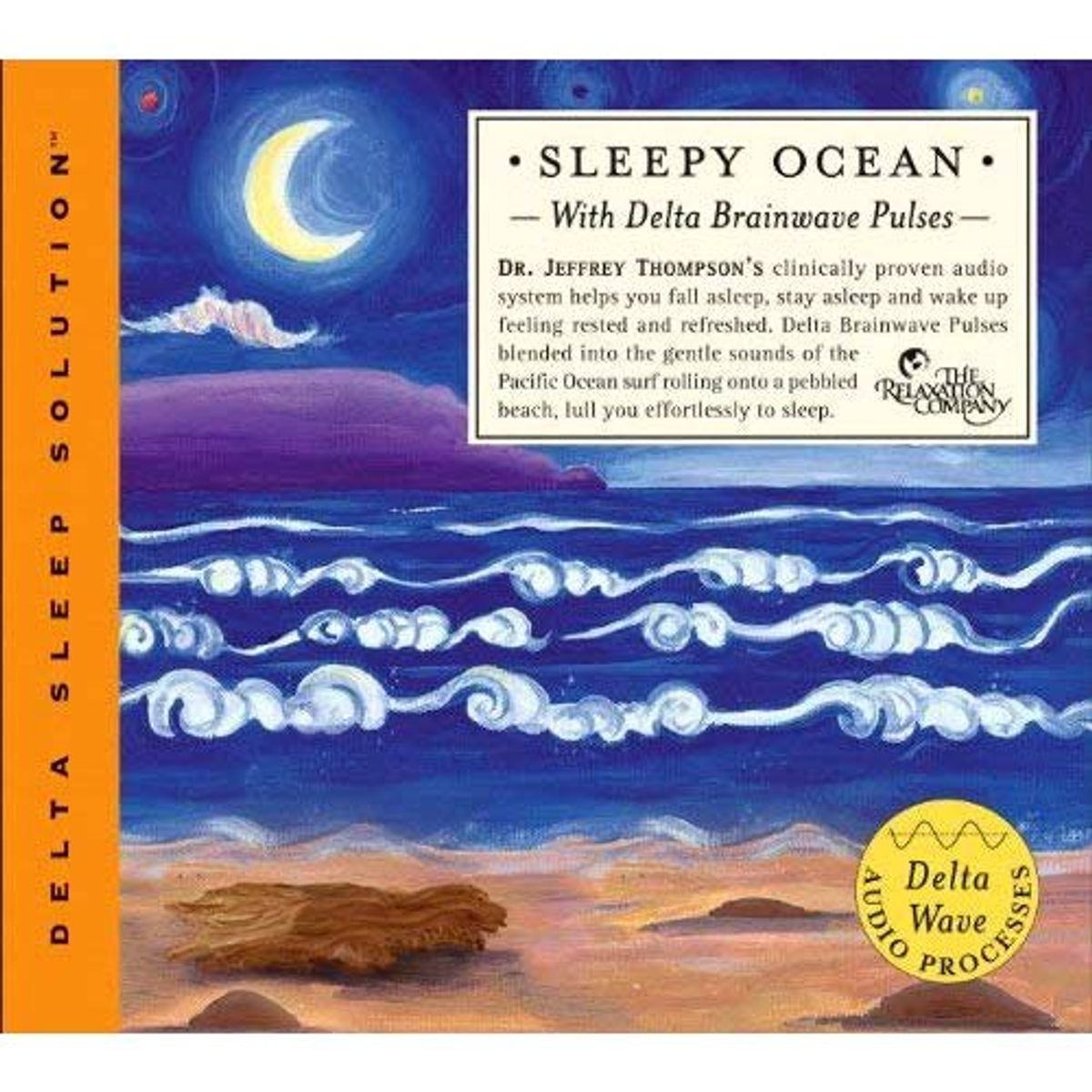 Sleepy Ocean With Delta Brainwave Pulses (CD)
