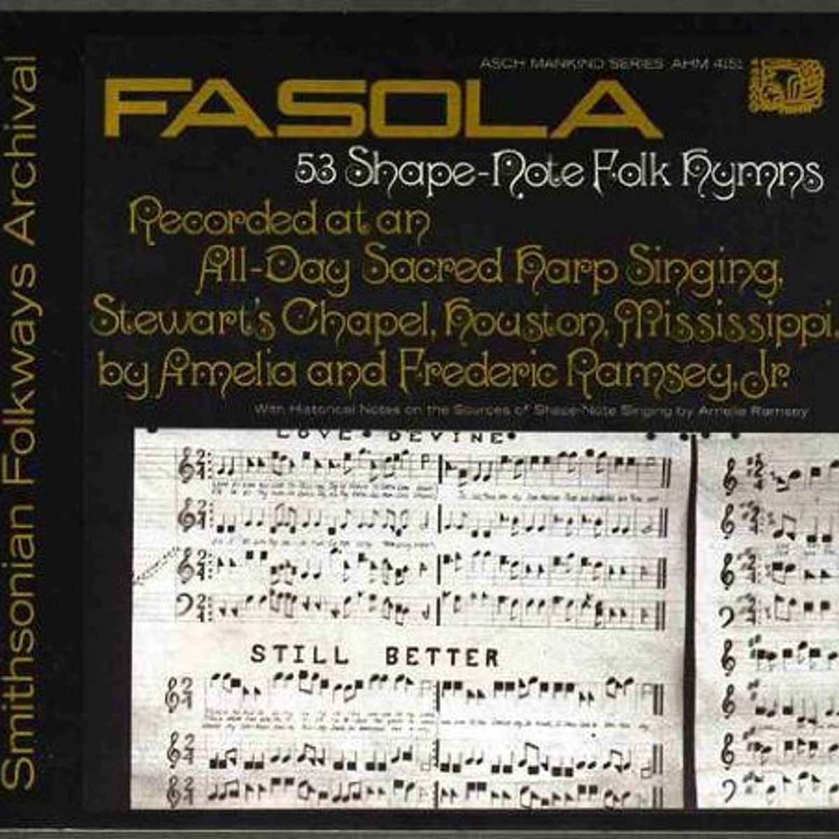 Fasola: Fifty-Three Shape Note Folk Hymns (CD)