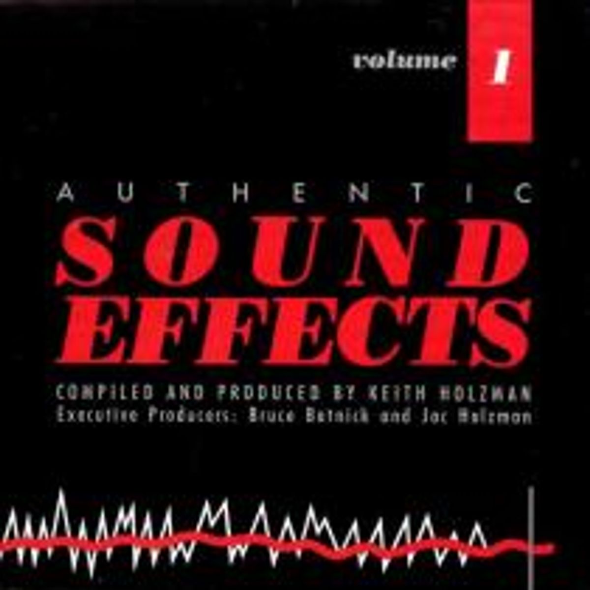 Authentic Sound Effects Volume 1 (CD)