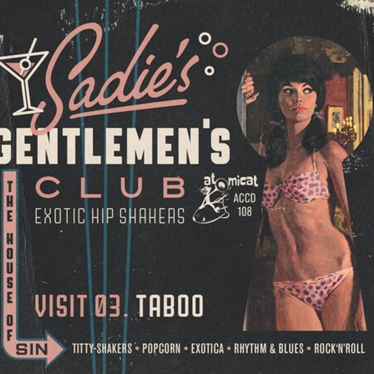 Sadies Gentlemens Club Vol. 3: Taboo (CD)