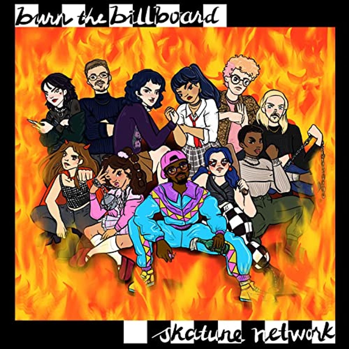 burn the billboard [Purple Vinyl] (LP)