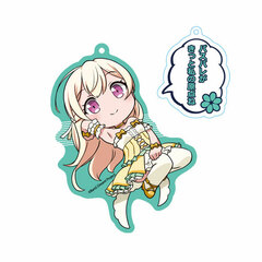 BanG Dream! Garupa*Pico Pikotto! Acrylic Keychain w/Dialogue Chisato Shirasagi