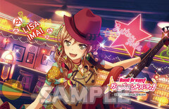 BanG Dream! Girls Band Party! Cleaner Cloth Lisa Imai (Roselia)