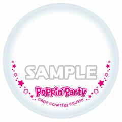 BanG Dream! Girls Band Party! Tin Badge Cover Poppin'Party