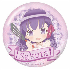 Emiya-san Chi no Kyou no Gohan Polyca Badge vol2 Sakura Matou SD