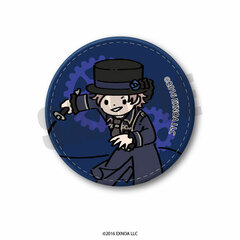 Bungou to Alchemist Preppy Leather Badge J Edgar Allan Poe