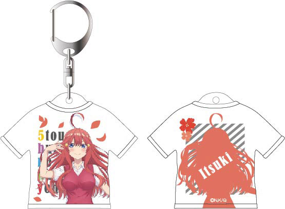 The Quintessential Quintuplets T-shirt Keychain Itsuki Nakano
