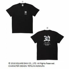 FINAL FANTASY - 30th Anniversary T-shirt Black vol.1 / Ladies' Free Size